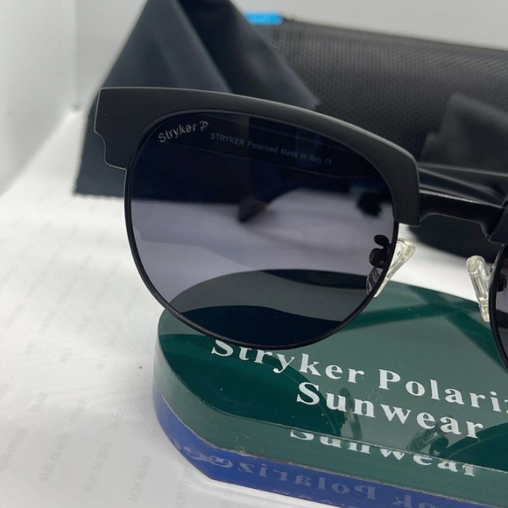 BNIB Stryker Popular UNISEX Club Master style Polarized lenses ST06219 - Picture 5 of 8